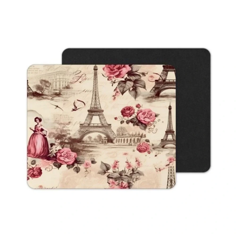 Vintage‎ Paris Mouse Pad, Computer Mouse Pad, Paris Mouse Pad